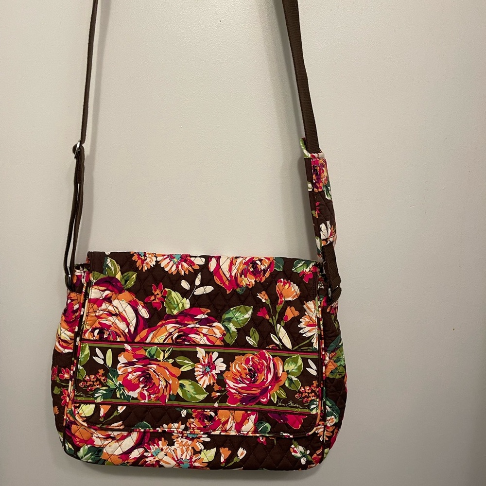 Vera Bradley English Rose Messenger Bag